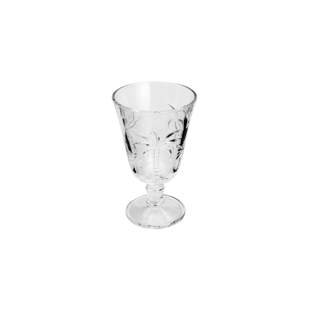 Detalhes do Conjunto Jarra com 6 Taças de Cristal Palm 1,3L/240ml - Lyor