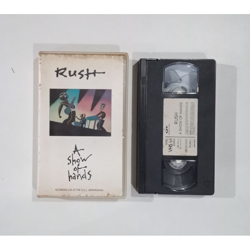Filme Vhs - Rush A Show Of Hands