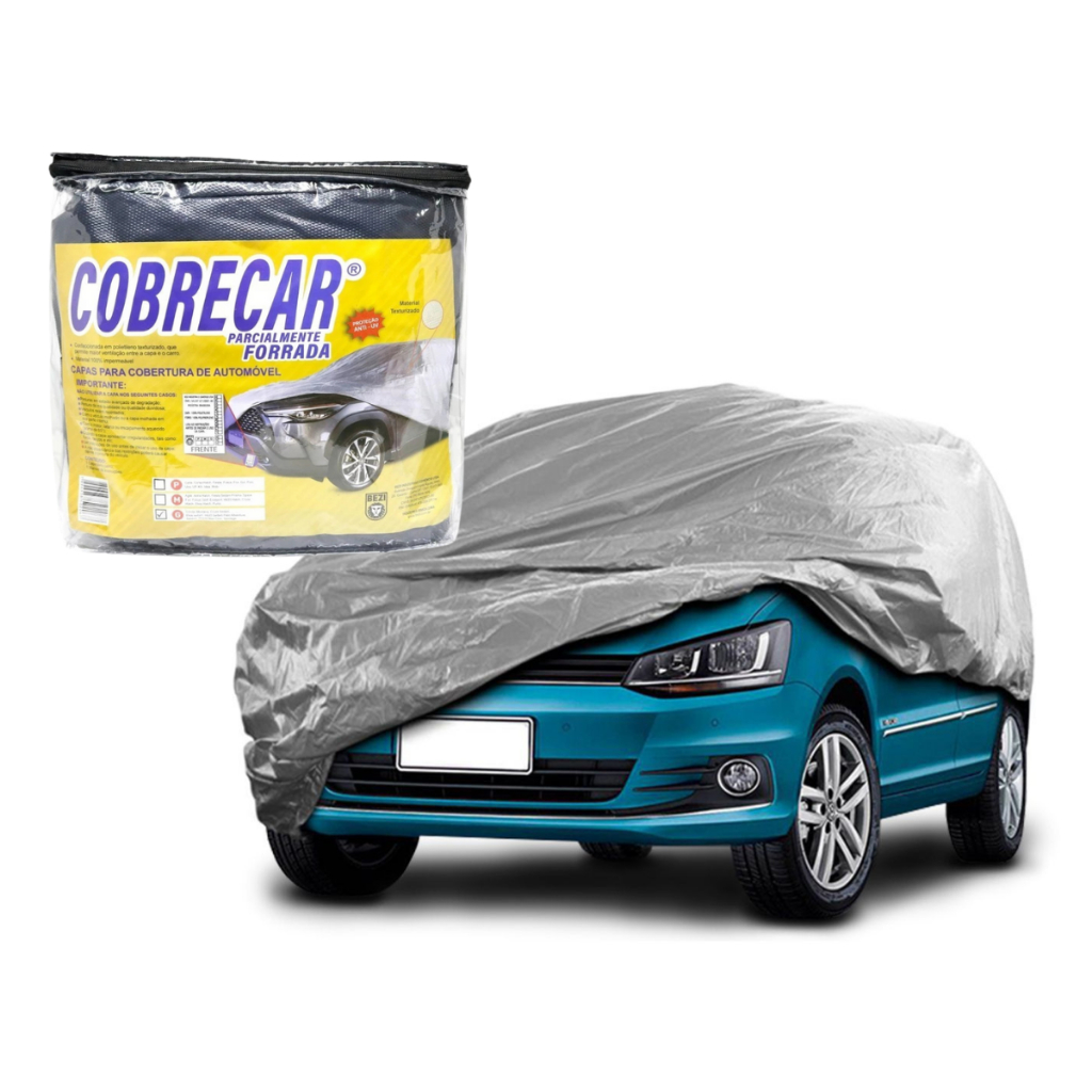 Capa de Cobrir Carro Cobrecar 100% Impermeável - Protege Contra Sol Chuva Poeira Anti UV Forro em Oferta na Shopee