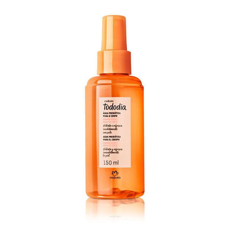 Água Prebiótica Para o Corpo Tododia Manga Rosa e Água De Coco 150 ml