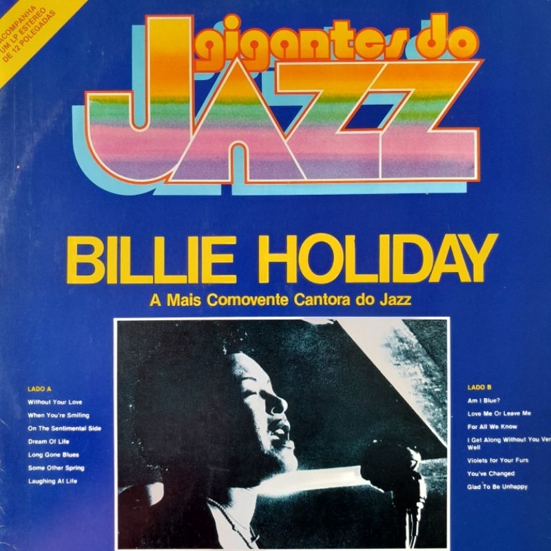 Billie Holiday-Gigantes do jazz-lp com livreto-vinil