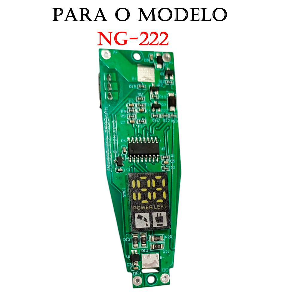 Placa De Reposicao Wmark NG 222 Maquina de Cortar Cabelo