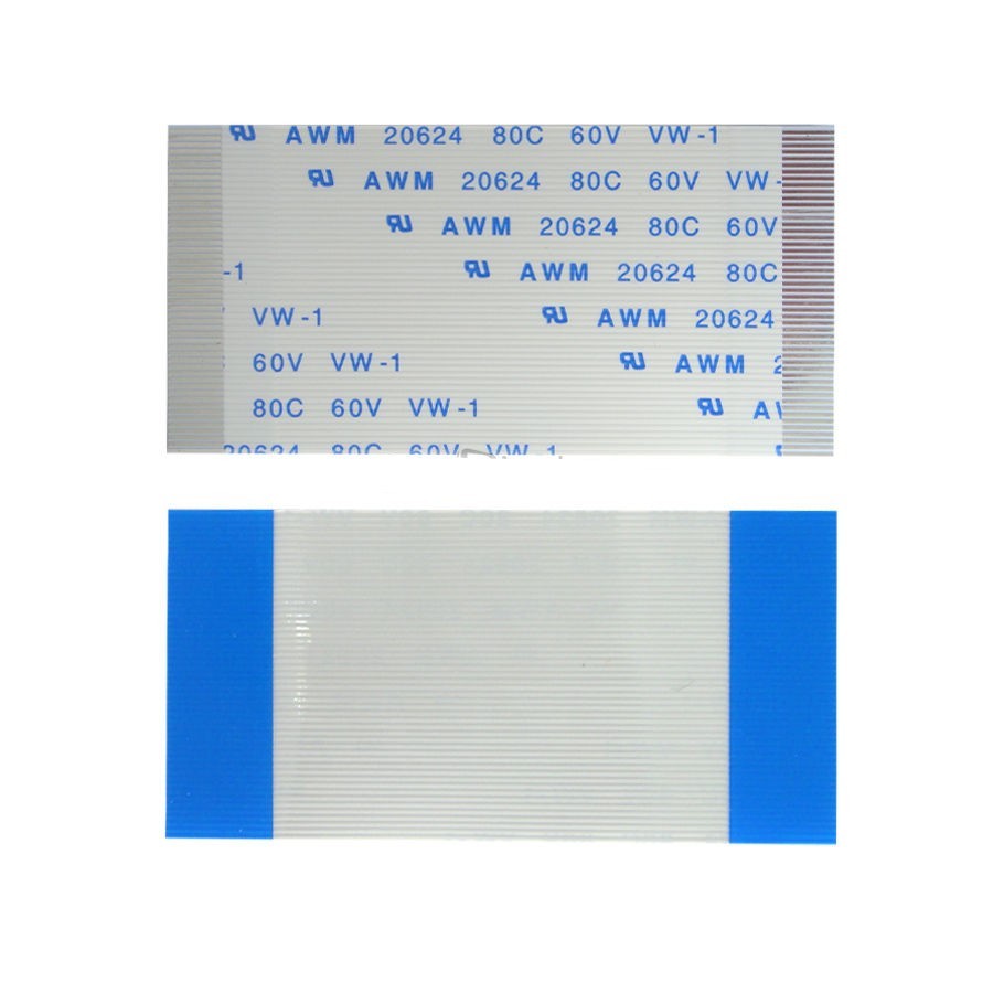 2 Cabos Flat 50 Vias 5cm X 2,5cm Compatível Para Placa Tcon 42la6200