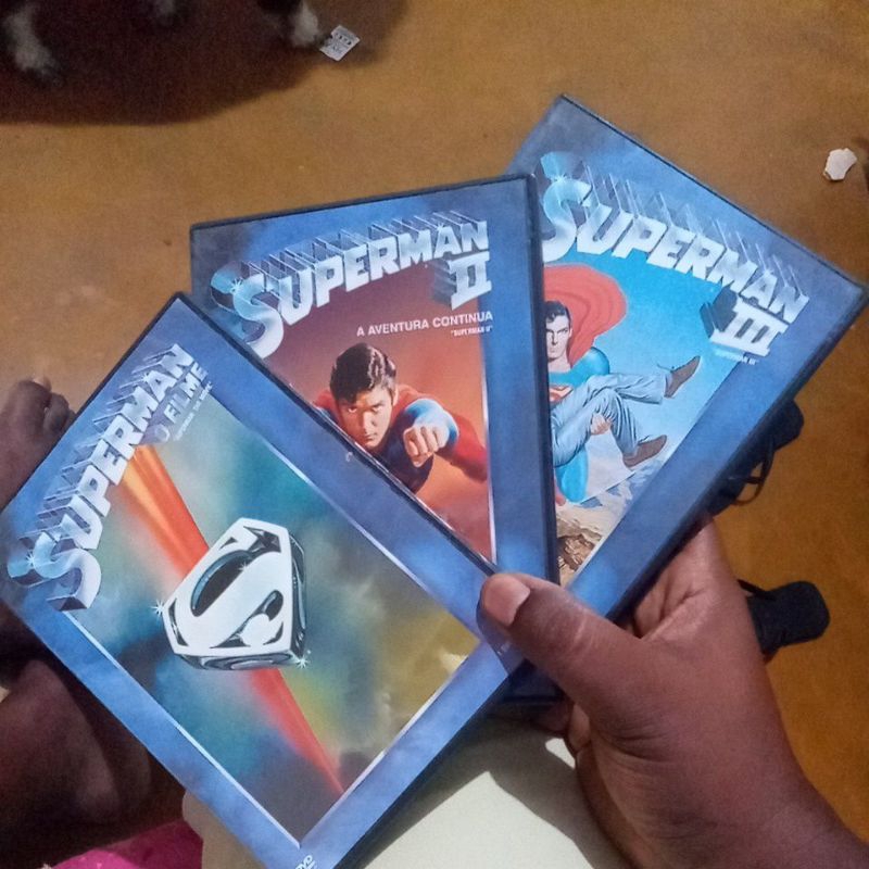 Dvds Originais Usados - Trilogia Superman ( Dublado)
