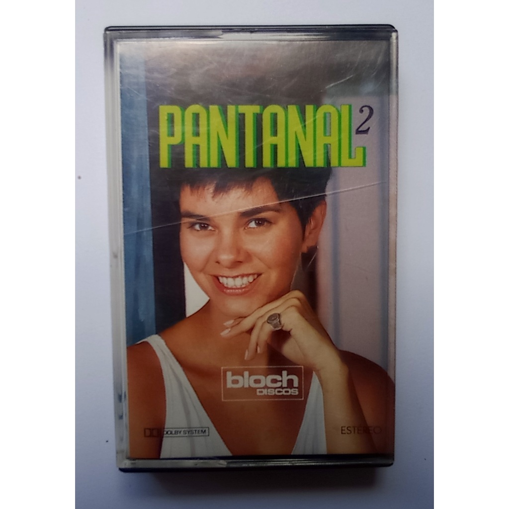 Fita Cassete / K7 - Novela Pantanal 2 - Bloch - 1990