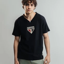 Camisa São Paulo Retrô 1948 Manga Curta Masculino Oficial
