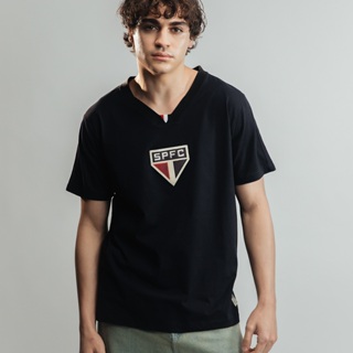 Camisa São Paulo Retrô 1948 Manga Curta Masculino Oficial em Oferta na Shopee