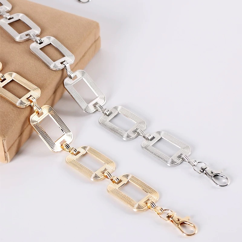 cinto de corrente de cinturade corrente oca simples e versátil de moda feminina importado tendência em Oferta na Shopee