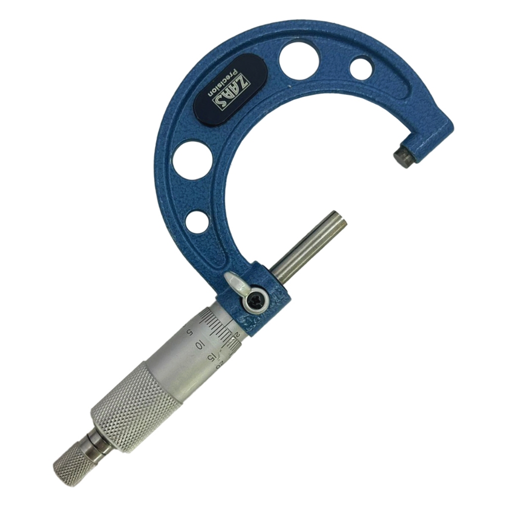 Micrômetro Externo Analógico com Arco Ferro Fundido de 25 a 50mm 2,0002 ZAAS em Oferta na Shopee