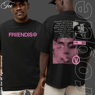 Camiseta Basica e OVERSIZED Friends Kim Taehyung V Layover Bts Aka Kpop Logo Unissex em Oferta na Shopee