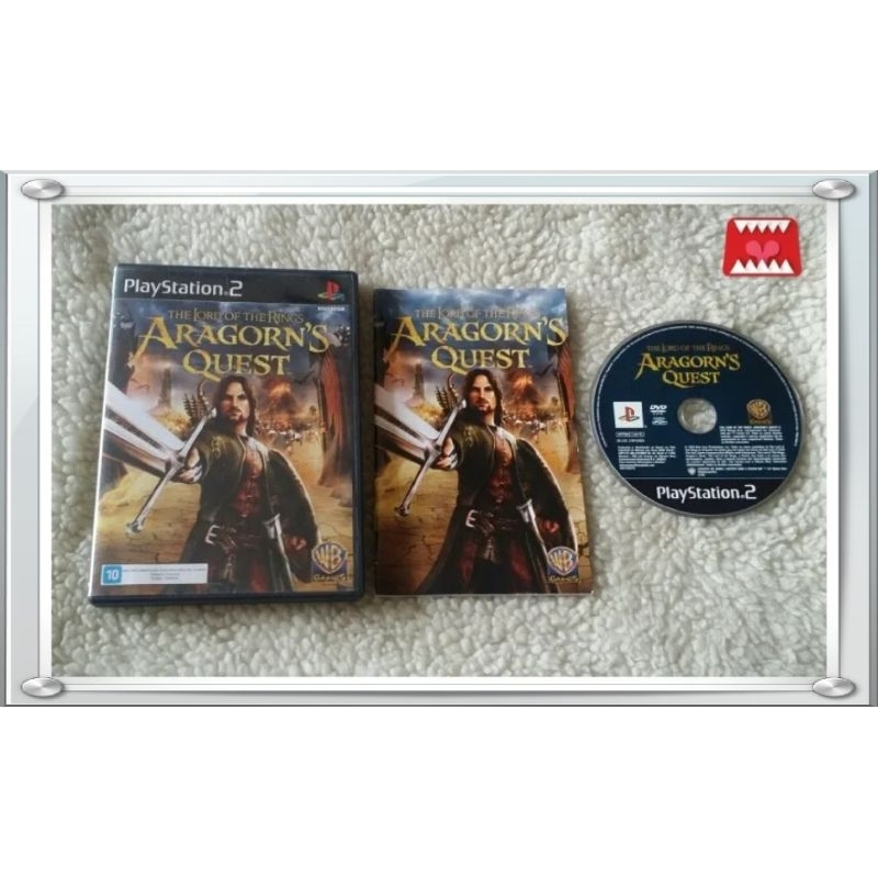 Jogo Aragorn's Quest The Lord of The Rings Playstation 2 PS2 Original