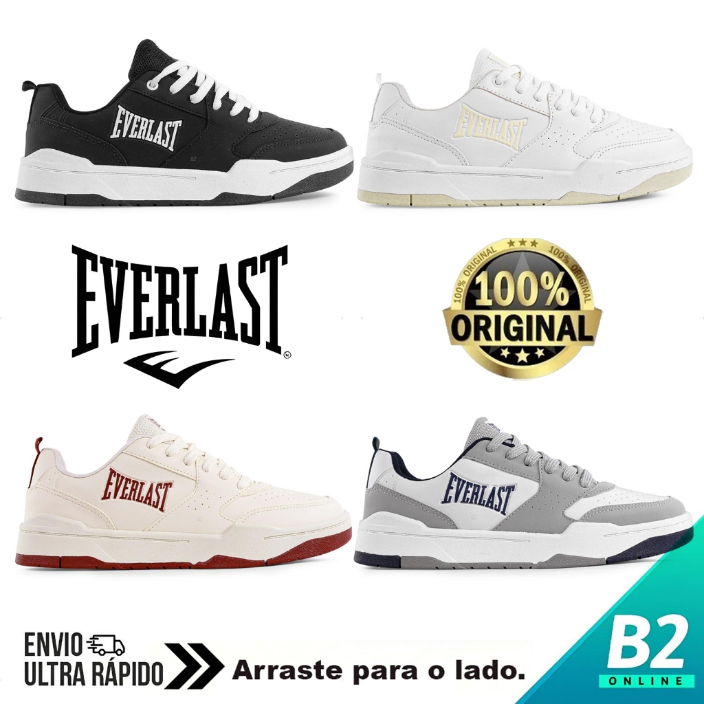 Tênis Everlast Blazer Masculino 100% Original Com Nota Fiscal e Garantia em Oferta na Shopee