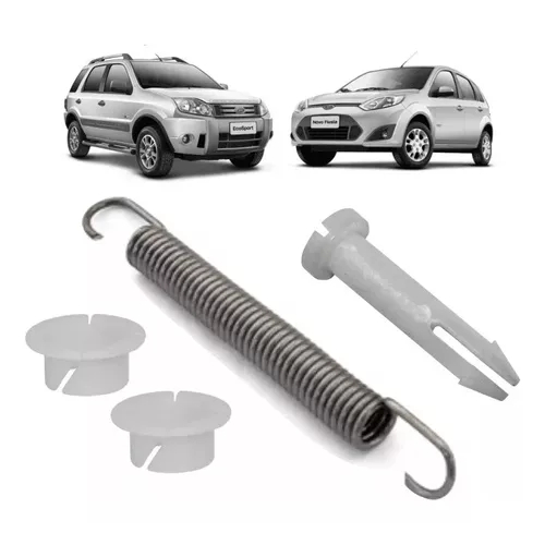 Kit Reparo Bucha Mola Pino Pedal Embreagem Fiesta Ecosport