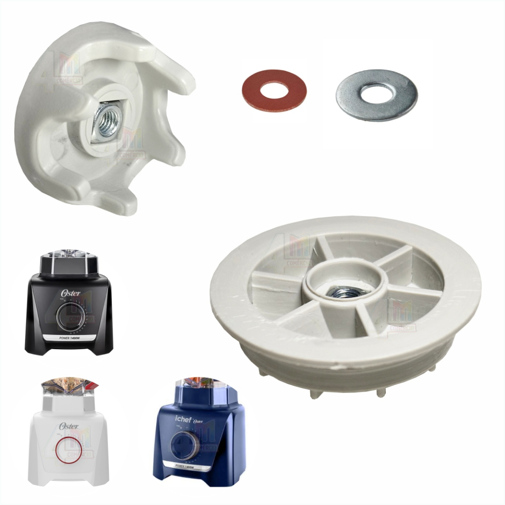 Kit Arraste Copo e Motor Compatível Oster Oliq 610 Power 1400w