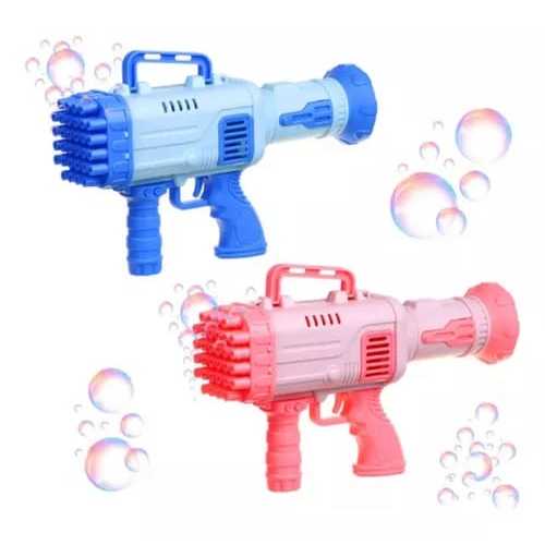 Bazuca de bolhas de sabão automático 32 Bolhas