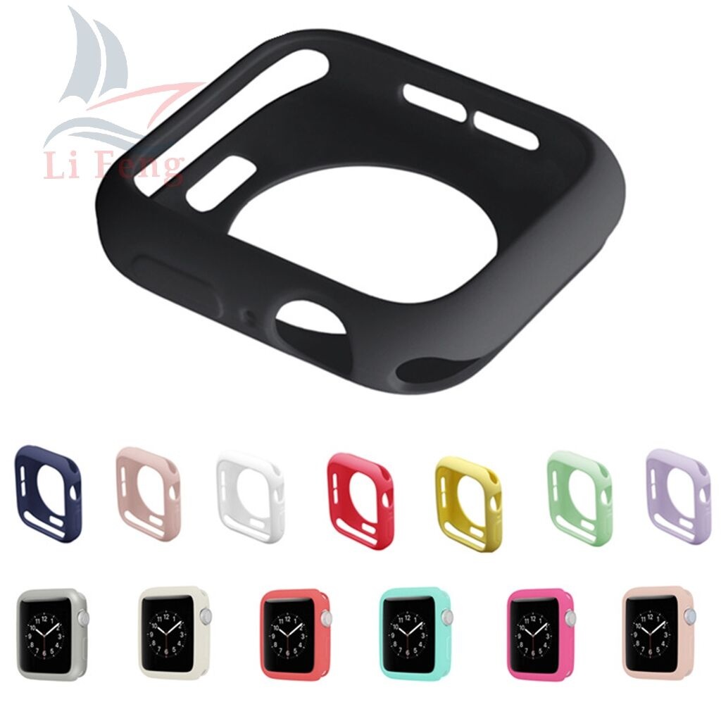 Capa Case de Silicone TPU Compatível smarth watch 38/40/42/44/mm S7 41/45mm/Ultra 49mm