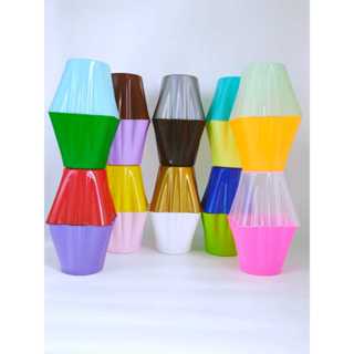 30 Cachepo cachepot vaso de plantas centro de mesa festas cachepôs diversas cores art milly em Oferta na Shopee