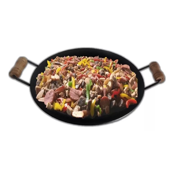 Chapa Disco de Arado 40cm Reforçado Rustico Porções Cozinha