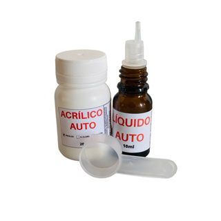 Cola Resistente de fácil preparo para Dentes e prótese provisória em Oferta na Shopee