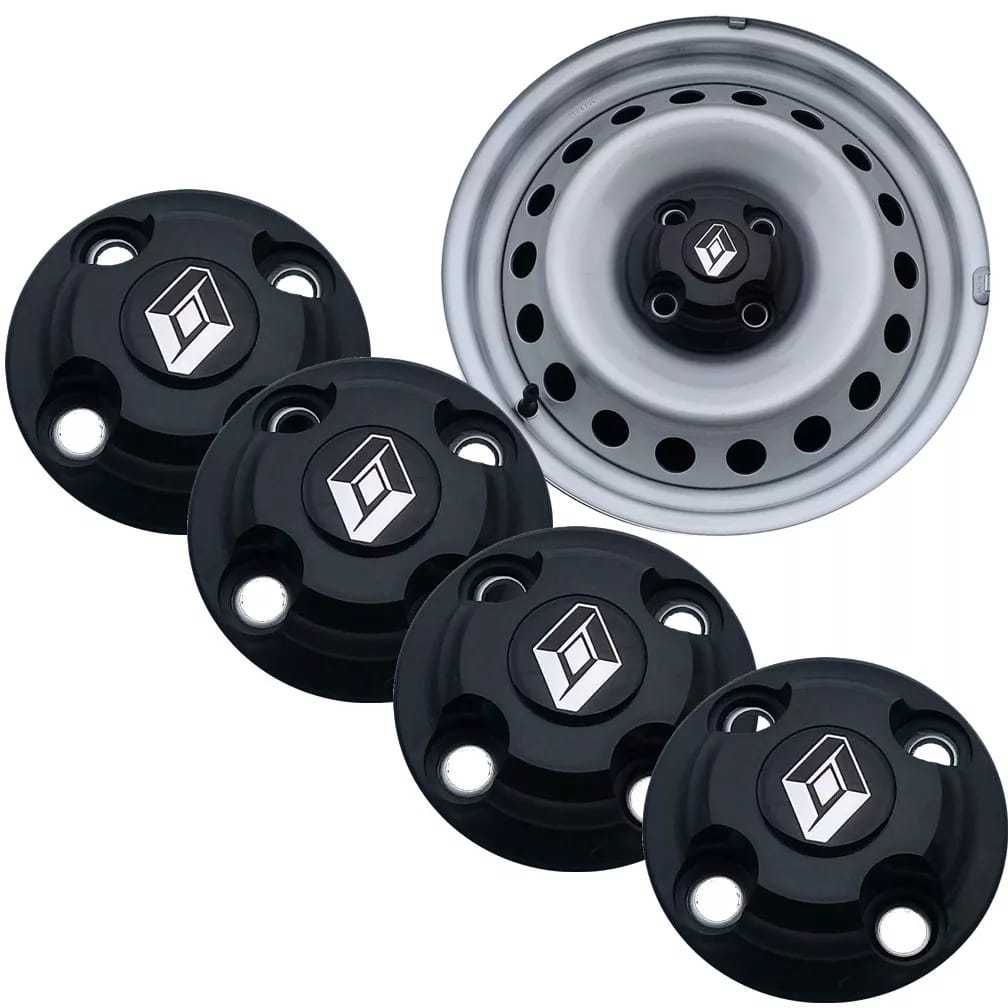 jg calotinha central renault sandero kangoo logan clio aro 13 14 15 roda de ferro