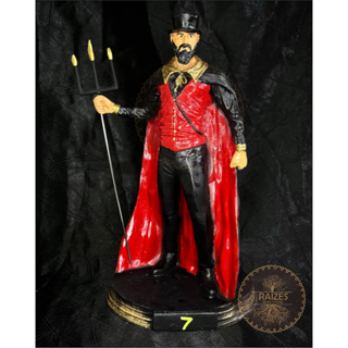 Estátua/Escultura Imagem Exu 7/Sete Encruzilhadas Resina em Oferta na Shopee