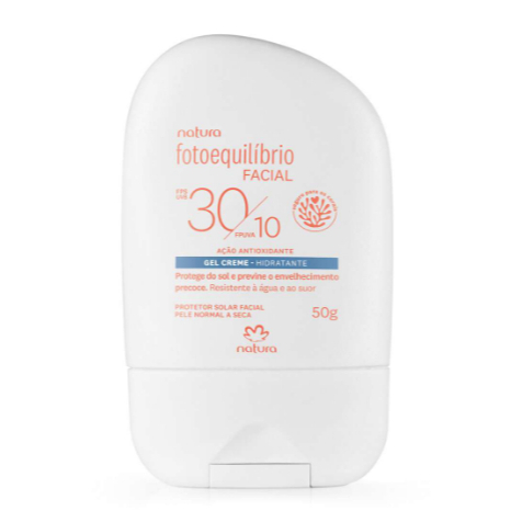 Natura Fotoequilíbrio Protetor Facial Loção FPS 30 FPUVA 10 50g V:09/26