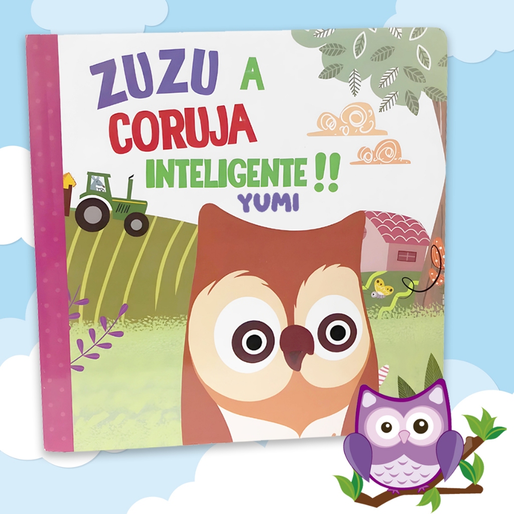 Livro Ilustrado Infantil: Zuzu A Coruja Inteligente | Historinhas Para Dormir Para Crianças Capa Dura em Oferta na Shopee