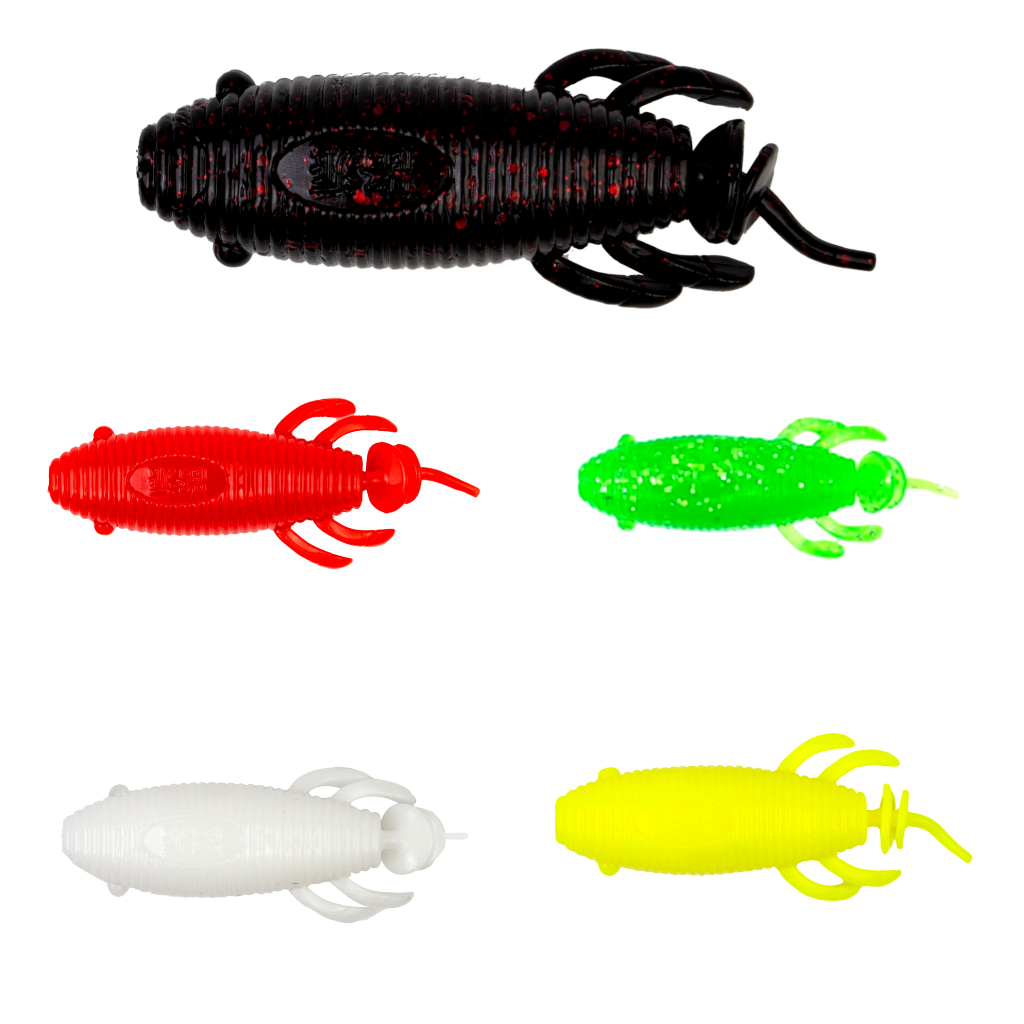 Isca Artificial Soft Tarugo (8cm 12g) C/6 Unidades. Original Albatroz