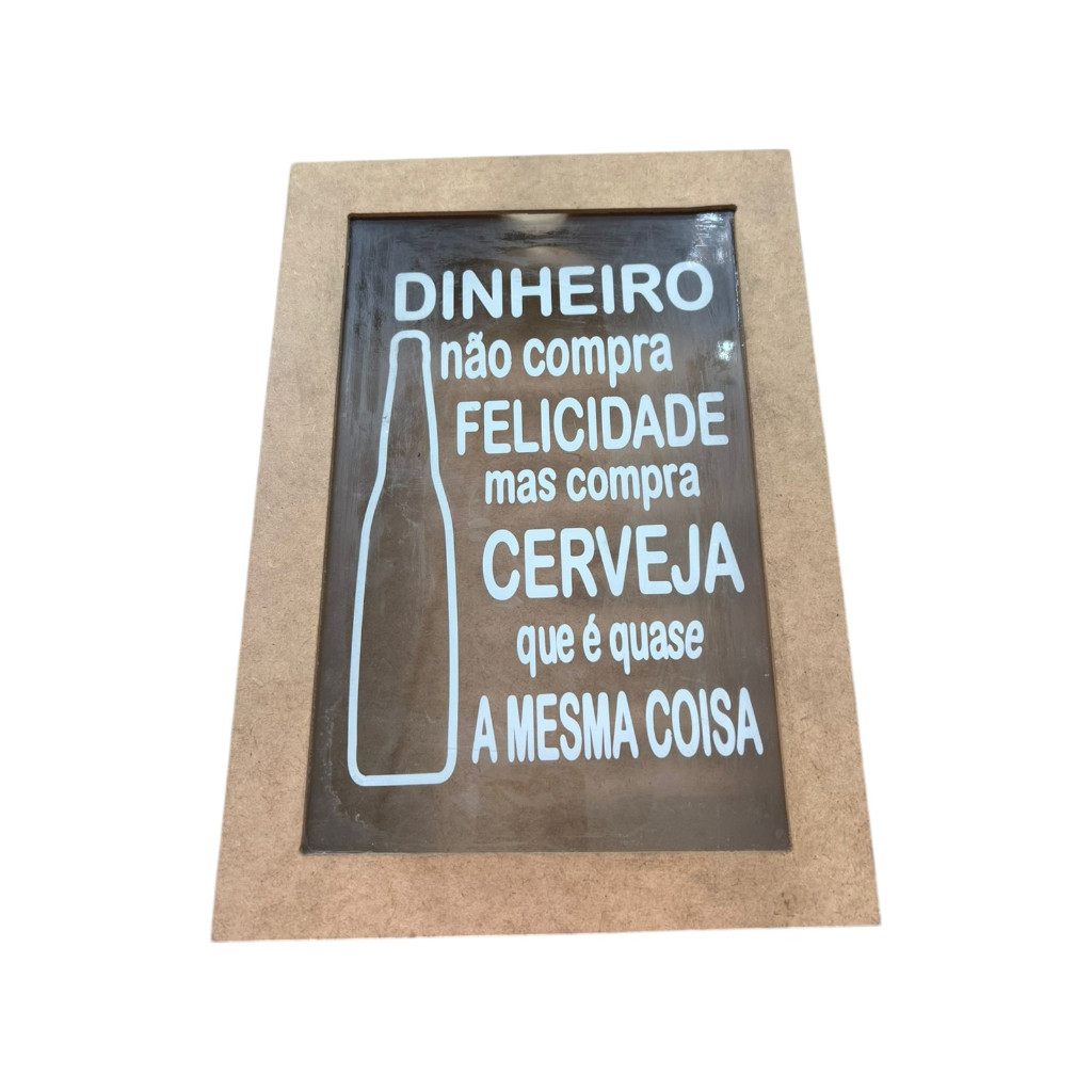 QUADRO COLECIONAR PORTA ROLHA EM MDF DECORATIVO