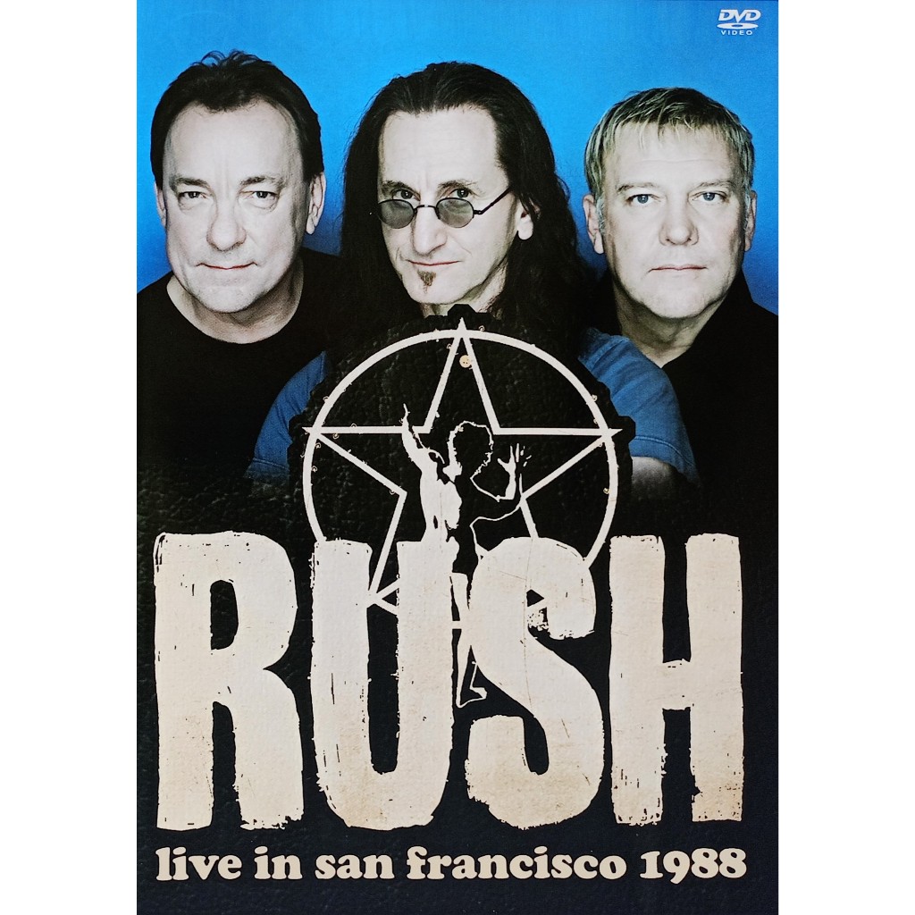 Dvd Rush - Live In San Francisco 1988 Excelente