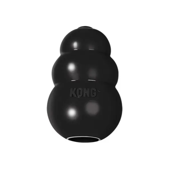 Brinquedo Kong Extreme borracha natural cães K9 pet anti estresse enriquecimento ambiental recheavel