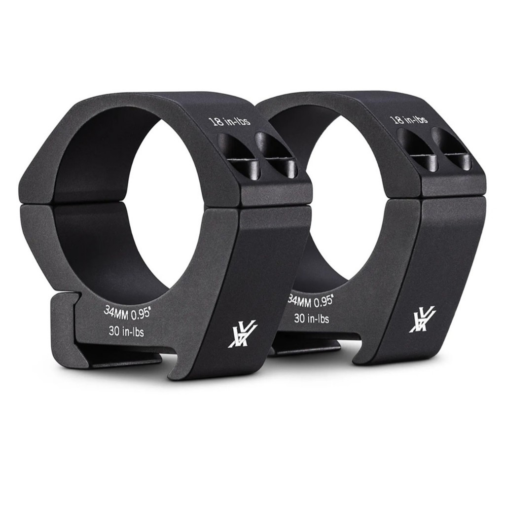 Mount Suporte Lunetas Adaptador Vortex Optics 34mm Baixo 24,1mm Trilho Picatinny 20mm