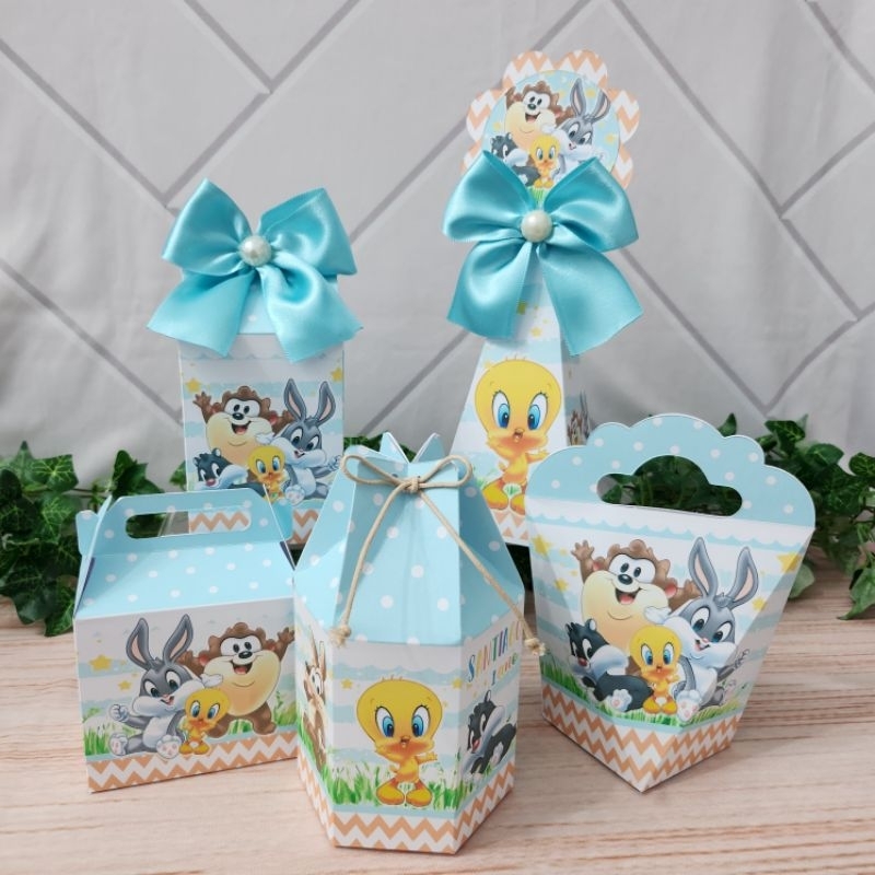 Baby Looney Tunes Kit Personalizado Kit Festa l Lembrancinha l Aniversario l Caixinhas Personalizadas l Festa Infantil