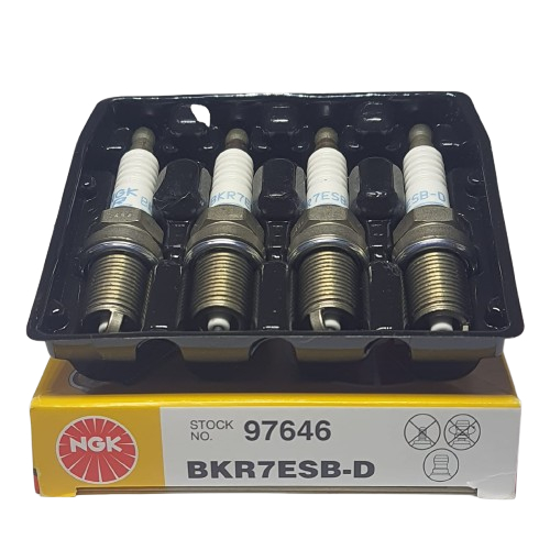 Jogo de Velas de Ignição Ngk Gol G4/g5 1.0/1.6 Fle BKR7ESB - D 100% ORIGINAIS NGK