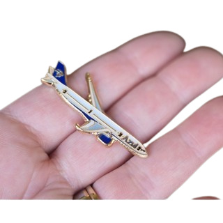 Pin Broche Avião - AZUL Linhas Aéreas em Oferta na Shopee