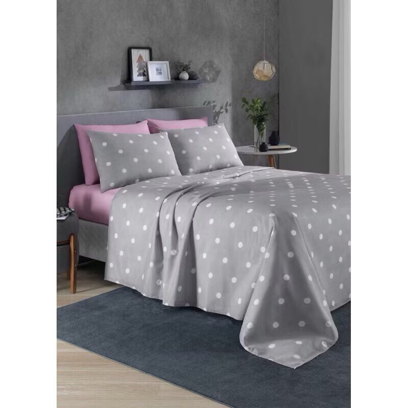 Jogo De Cama Casal Padrão 3 Peças Estampado Luxo- Estampas Sortidas