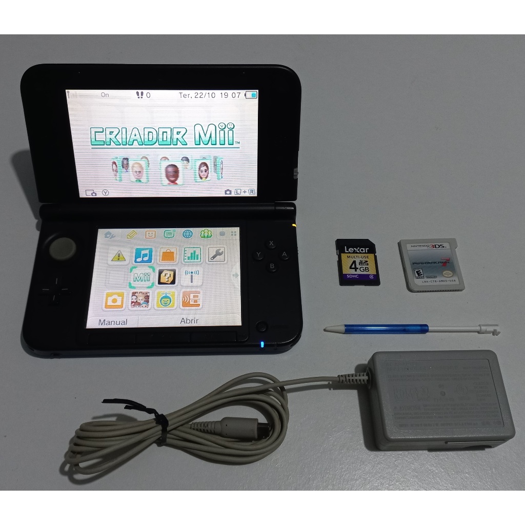 NINTENDO 3DS XL +  COM JOGOS