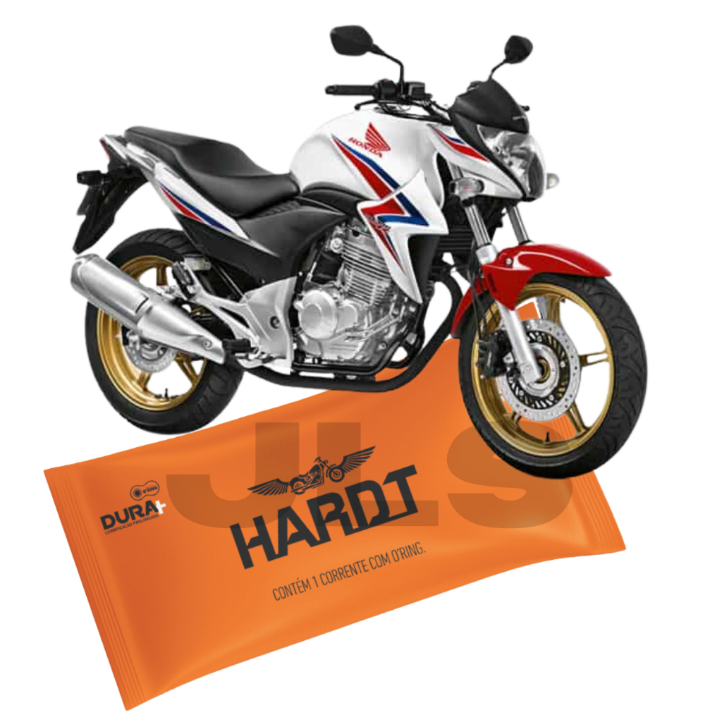 CORRENTE com retentor com emenda - 520VO/110L - TWISTER 2016/CB 300 /CRF 230f ttr 230 xr tornado 250