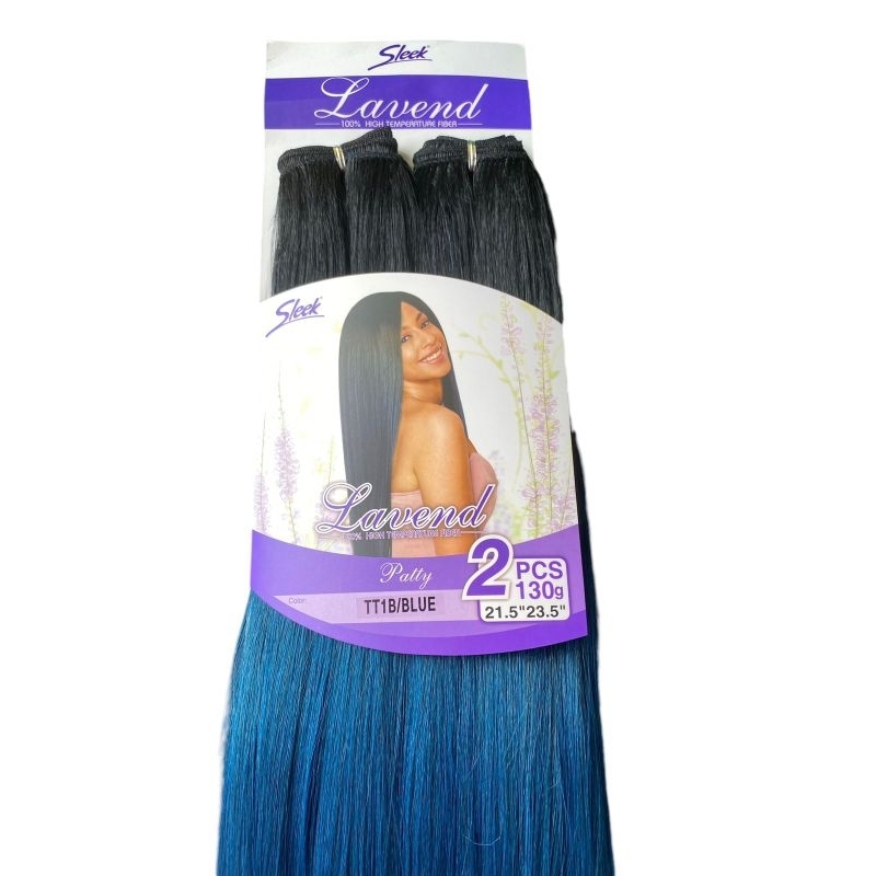 Cabelo Orgânico Para Entrelaçar Sleek Lavend – Tela 60cm 130g – Fibra Premium