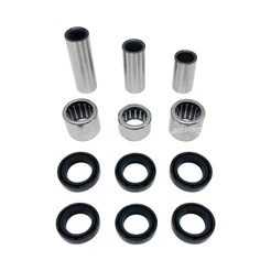 Bucha Pró Link FAZER 250 2008 a 2017 kit rolamentos de agulhas completo com retentores.