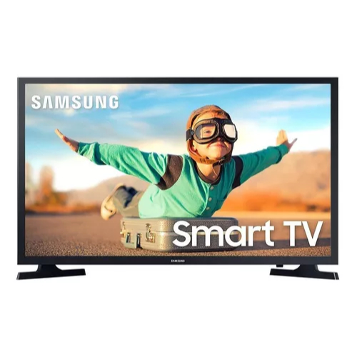 Smart Tv Samsung 32'' Hd Tizen T4300 Preto Bivolt