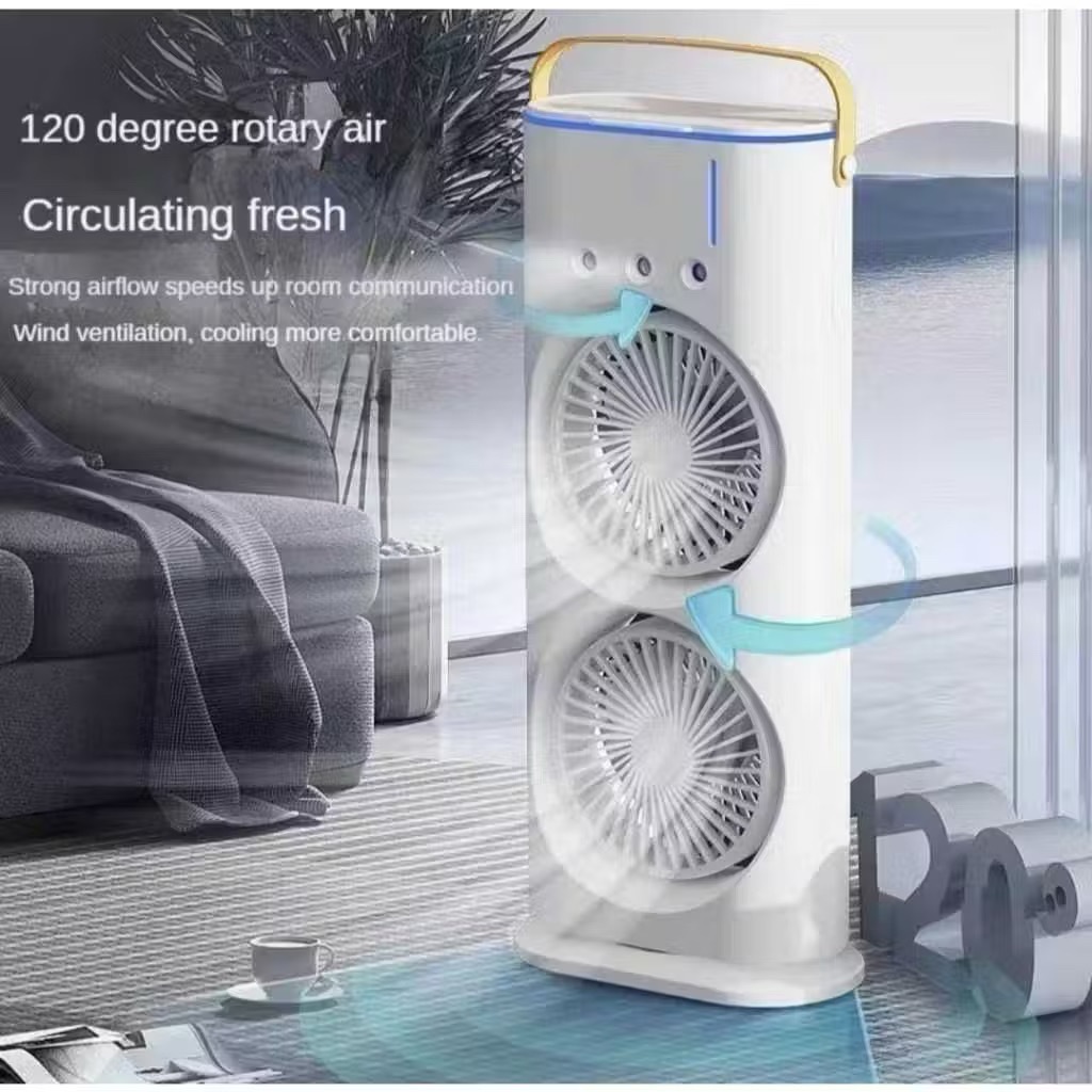 Mini Ar Condicionado Portátil Arctic Air Cooler Umidificador  Luz Led