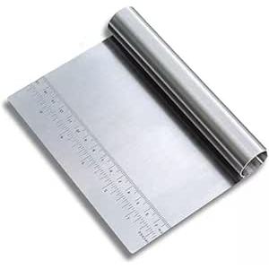 Espátula Em Inox Prática Raspador De Massa Com Cabo Tubular 15cm em Oferta na Shopee