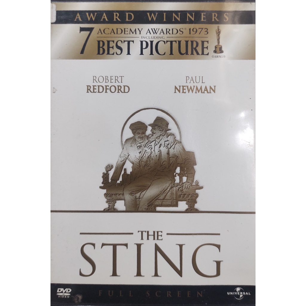 Dvd The Sting Robert Redford Importado Otimo Estado