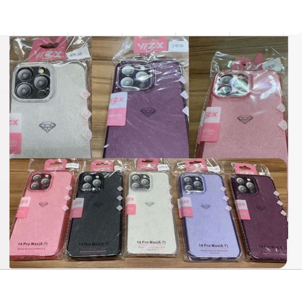 Capinha Capa case Com brilho Resistente Anti-Impacto Para MOTOROLA G04 G24 G34 G14 G84 G22 G13 G54 G10 G32 E13 E22