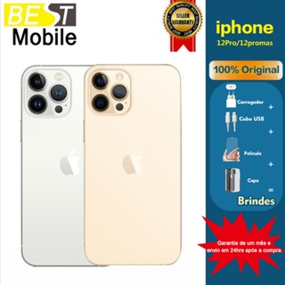 Celular IPhone 12 PRO/12 Pro Max 128gb 256gb DE VITRINE em Oferta na Shopee