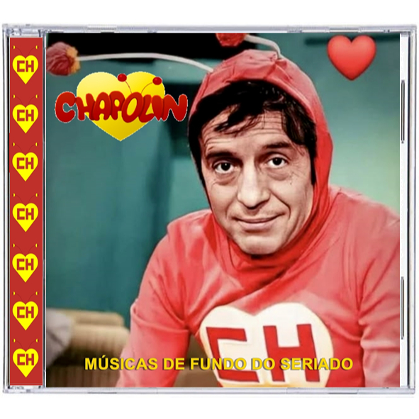 CD CHAPOLIN - MUSICAS DE FUNDO DO SERIADO (Fan Made) / EDÇAO VINYL DISC