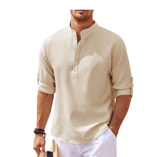 Camisa Masculina Gola Padre Manga Curta Executiva em Oferta na Shopee