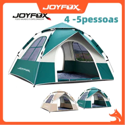 Barraca Camping4-5 Pessoas 210*200*130cm impermeabilização tenda de praia