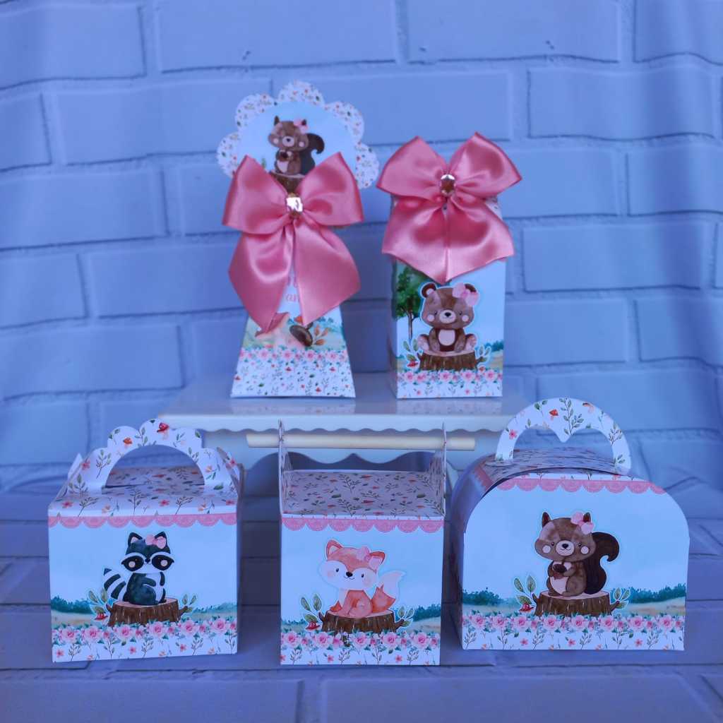 Personalizados para festa bosque encantado\lembrancinhas bosque encantado/Kit festa bosque encantado